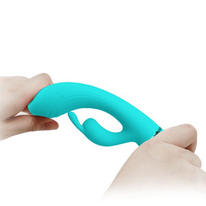 Pretty Love – Vibrateur scocco lapin turquoise