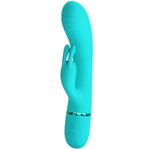 Pretty Love – Vibrateur scocco lapin turquoise