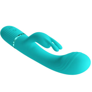 Pretty Love – Vibrateur scocco lapin turquoise
