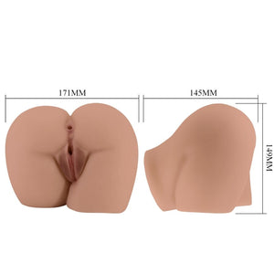 Crazy Bull – Vibrateur bernace ass avec vagin et anus réalistes télécommande