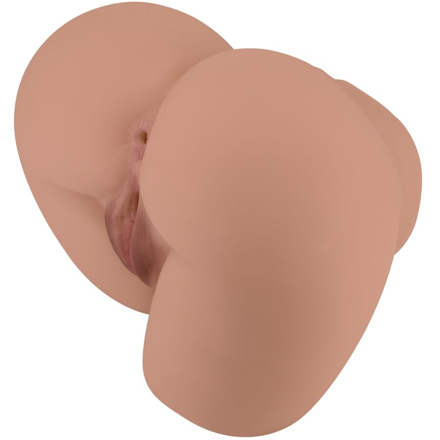 CRAZY BULL - BERNACE TRASERO VIBRADOR MET VAGINA Y ANO REALISTISCHE NATUURLIJKE CONTROLE AFSTANDSBEDIENING