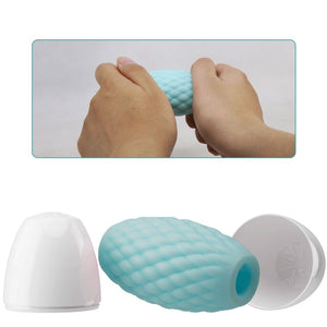 MOOIE LIEFDE - ATHENA EROS MASTURBADOR MASCULINO SILICONA CELESTE