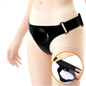Pretty Love – Slip harnais universel avec gode vibrant et squirting 15,5 cm mulato