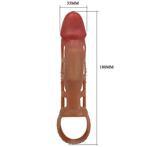 Pretty Love – Manchon pénis vibrant preston 18 cm