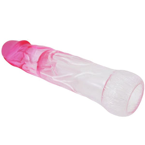 Pretty Love – Gaine d'agrandissement réaliste neron 6 cm pour pénis rose