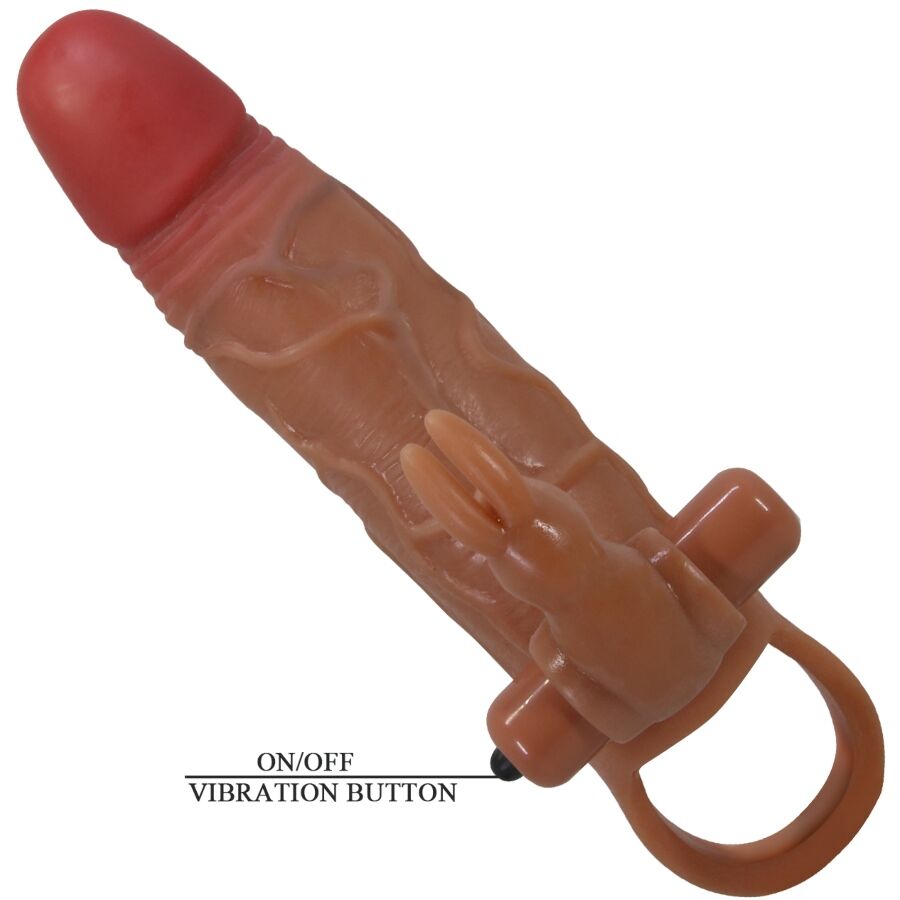 PRETTY LOVE - OSMAR FUNDA PARA PENE + CLÍTORIS ESTIMULATOR WITH VIBRACIÓN