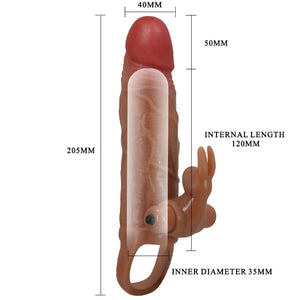 Pretty Love – Osmar manchon pénis + stimulateur de clitoris vibrant