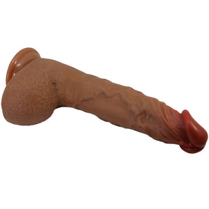 Baile – Magnifique vibrateur réaliste wilks 5 réglages 25 cm mulato