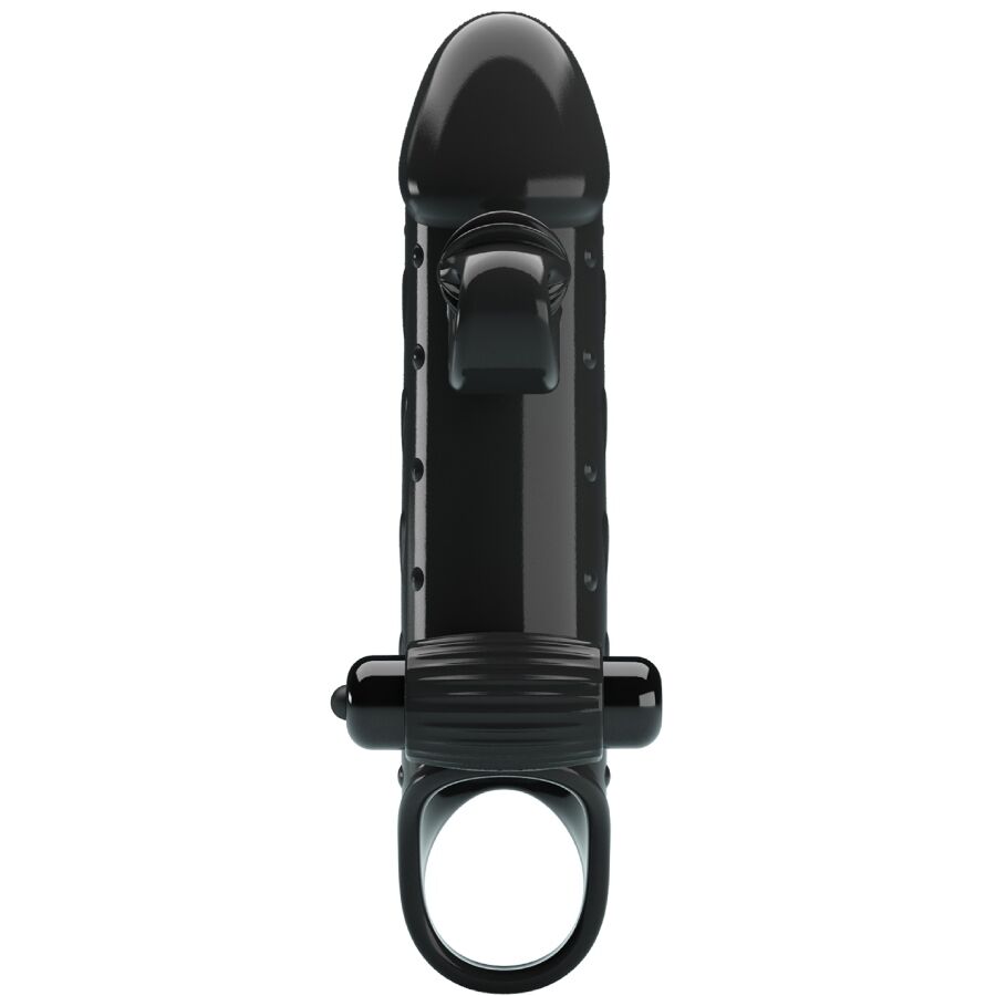 ROMANCE - FUNDA PARA PENE WITH VIBRACION NEGRO