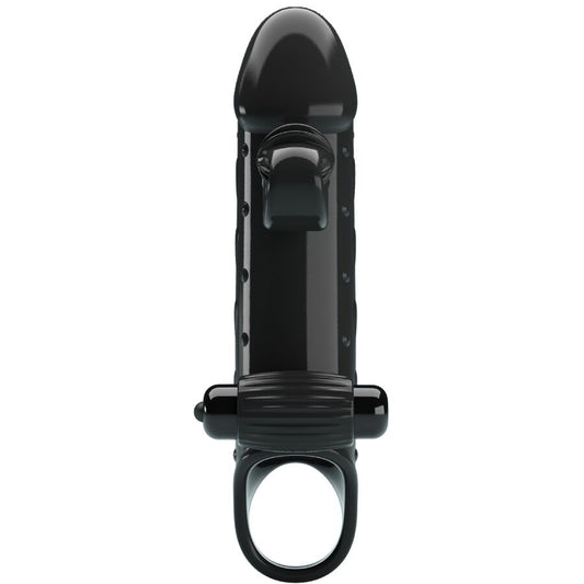 ROMANCE - FUNDA PARA PENE WITH VIBRACION NEGRO