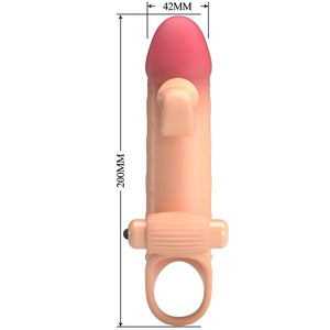 Romance – Manchon pénis vibrant naturel