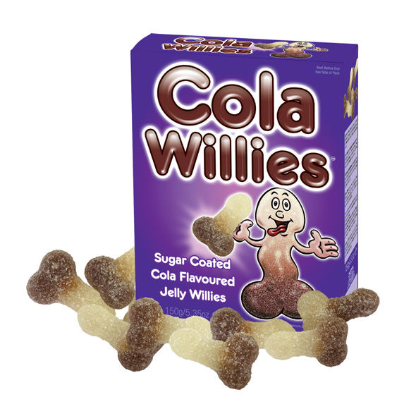 Bonbons goût cola en forme de pénis