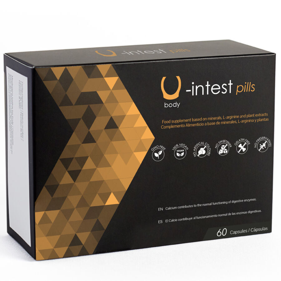 500 COSMETICS - U-INTEST CAPSULES TO PREVENT HEMORROIDS - 60 CAPSULES