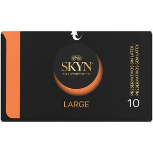 SKYN - GRANDS PRÉSERVATIFS À AJUSTEMENT SUPPLÉMENTAIRE 10 UNITÉS