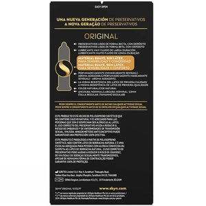 SKYN - PRÉSERVATIF ORIGINAL SENSATION NATURELLE 10 UNITÉS