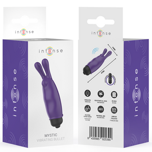 INTENSE - BALLE VIBRANTE VIOLET MYSTIQUE 8,7 X 2,4 CM