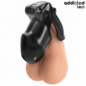 ADDICTED TOYS LOCKED - MINDNIGHT CELL CAGE À PÉNIS TAILLE M