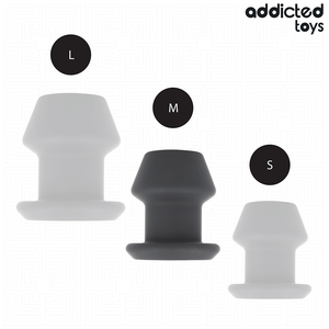 ADDICTED TOYS - PLUG ANAL CREUX EXTRÊME TAILLE M 8,7 CM