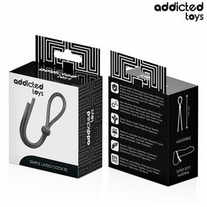 ADDICTED TOYS - CORDE EN SILICONE POUR LE PÉNIS À BOUCLE UNIQUE