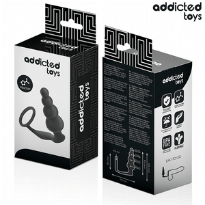 ADDICTED TOYS - PLUG ANAL AVEC ANNEAU MODÈLE 5