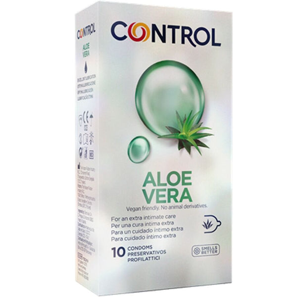 CONTROLE - PRESERVATIVOS MET ALOË VERA 10 UNIDADES