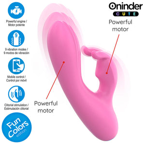 ONINDER CUTE - LOVE BUNNY VIBRATEUR POINT G CLITORIS - APPLICATION GRATUITE MONDIALE