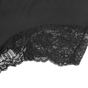 Subblime – Teddy détail dentelle florale noir L/XL
