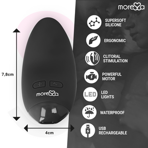 Moressa – Vibrateur blossom noir