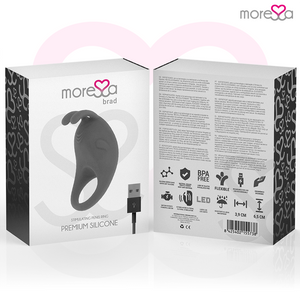 Moressa – Brad premium silicone rechargeable noir