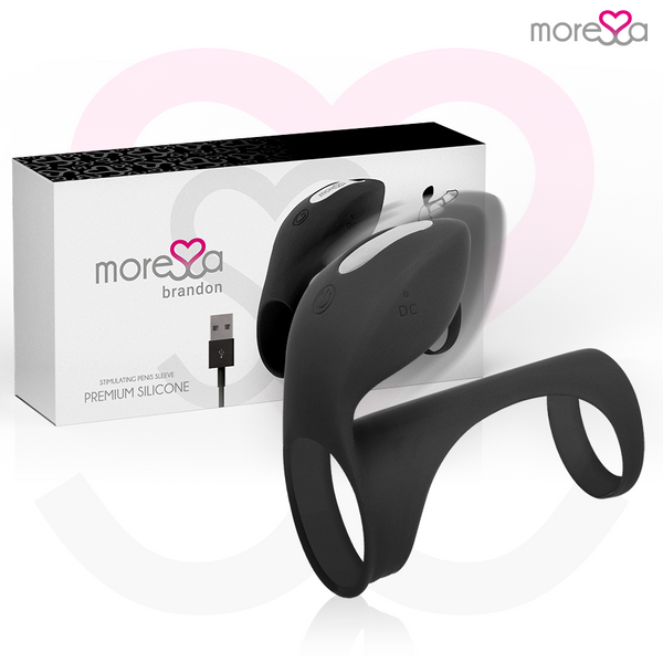 Moressa – Anneau vibrateur brandon avec couvercle