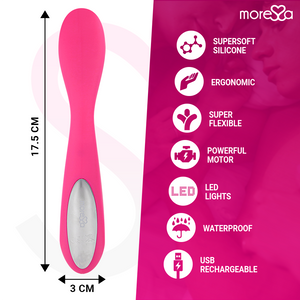 Moressa – Druso rechargeable en silicone premium