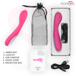 Moressa – Druso rechargeable en silicone premium