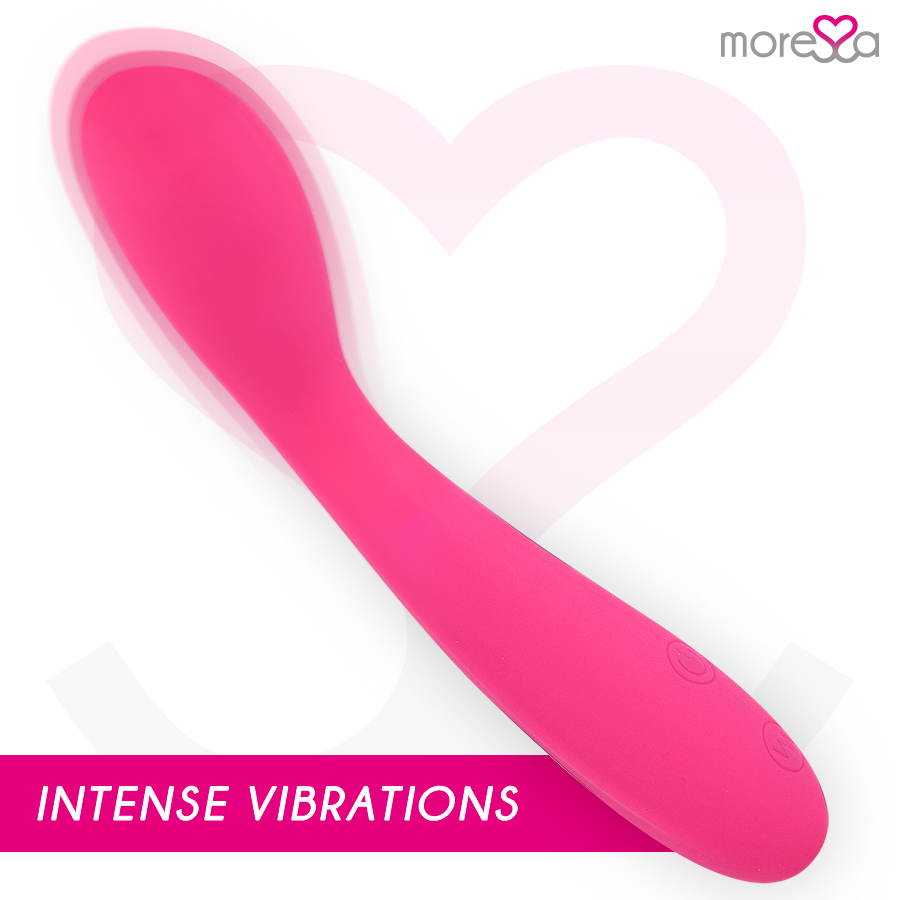 MORESSA - DRUSO MASAJEADOR DUO PUNTO GY SUERO PELVICO PREMIUM SILICONE RECHARGEABLE