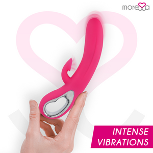 Moressa – Dustin ondes stimulantes clitoriales et vibrations puissantes silicone premium rechargeable