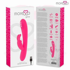 Moressa – Gino rechargeable en silicone premium
