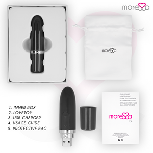 Moressa – Ivy vibrateur stimulateur voyage noir