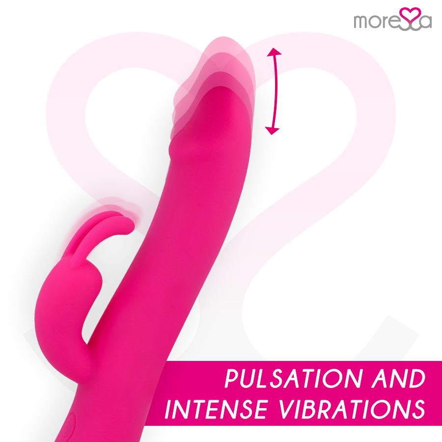 MORESSA - MOLLY IMPULSOR UP&amp;DOWN AND POTENTE VIBRACIÓN PREMIUM SILICONE RECHARGEABLE