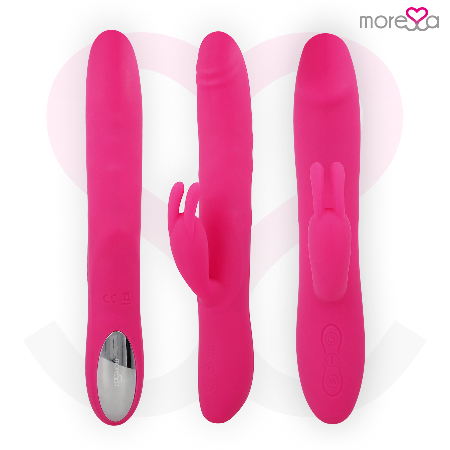 MORESSA - MOLLY IMPULSOR UP&amp;DOWN AND POTENTE VIBRACIÓN PREMIUM SILICONE RECHARGEABLE