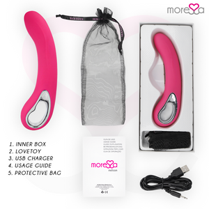 Moressa – Nelson rechargeable en silicone premium