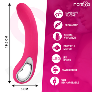 Moressa – Nelson rechargeable en silicone premium