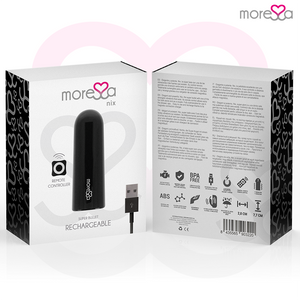 Moressa – Nix vibrateur télécommande noir