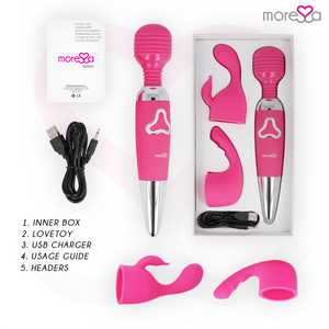 Moressa – Odilon rechargeable en silicone premium