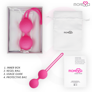 Moressa – Osian trois silicone premium rose
