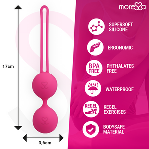 Moressa – Osian trois silicone premium rose