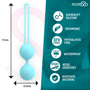 Moressa – Osian trois silicone turquoise premium