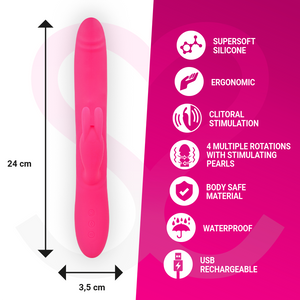 Moressa – Vibrateur somer premium rotations multiples