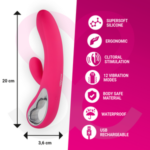 Moressa – Troy rechargeable en silicone premium