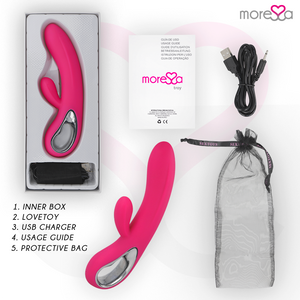 Moressa – Troy rechargeable en silicone premium