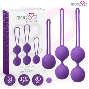 Moressa – Osian set premium silicone lilas