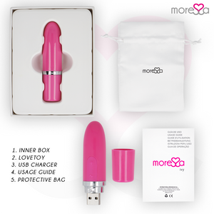 Moressa – Ivy vibrateur stimulateur voyage rose